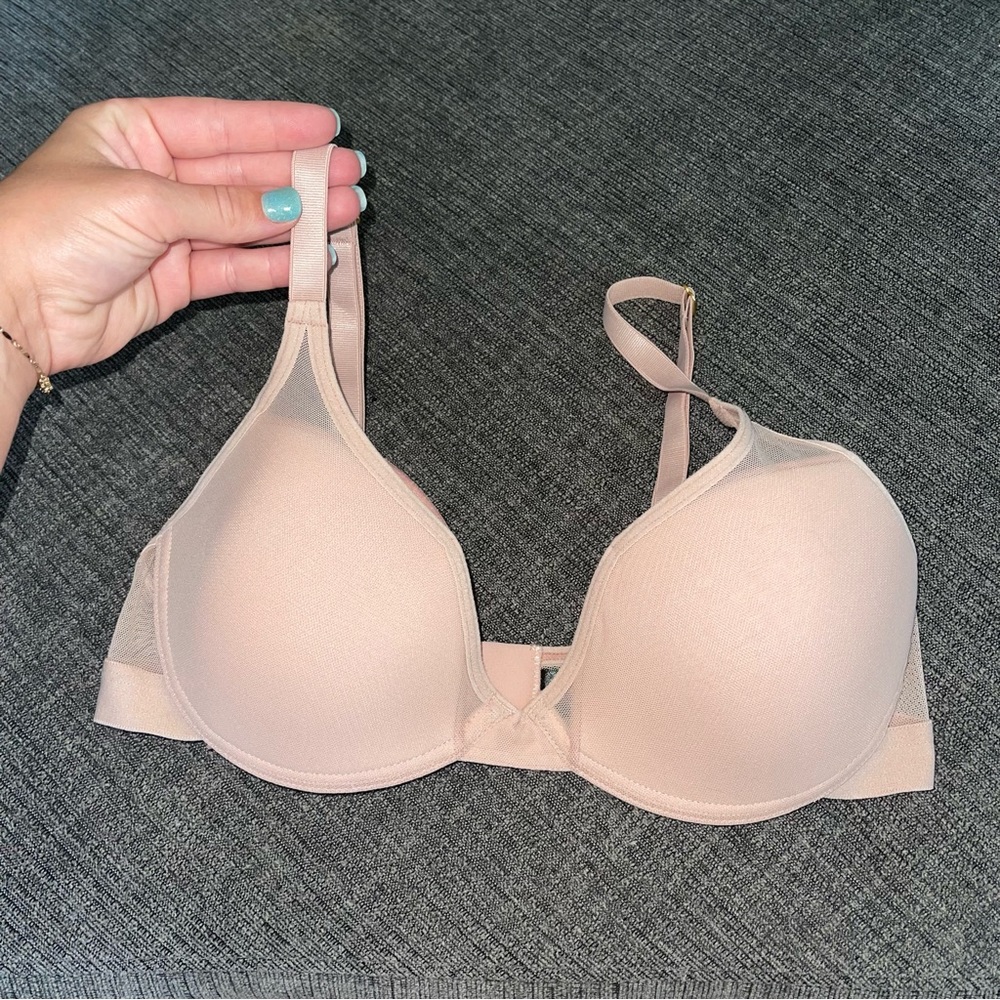 Pepper Mesh All You Bra 36B Nude